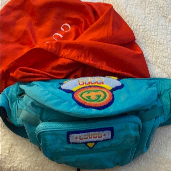 GUCCI TERRY PATCH WAISTBAG - Picture 2 of 5